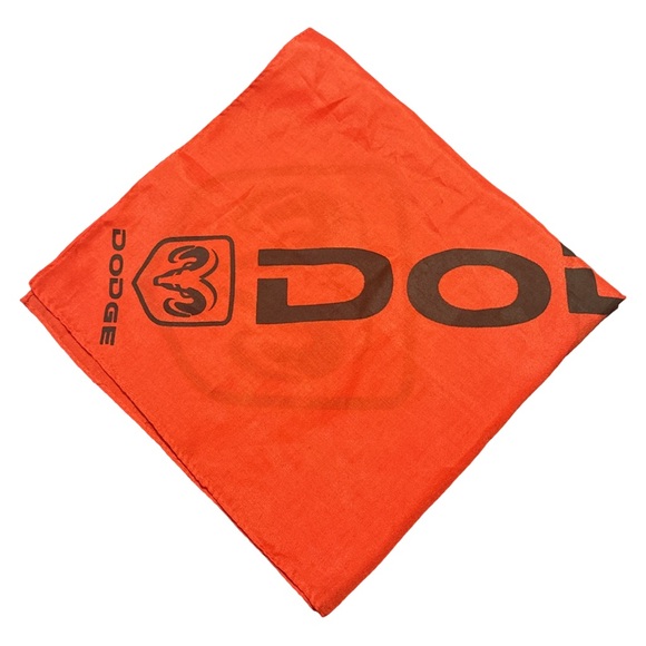 DODGE RAM red and black bandana, NWOT. - Picture 2 of 2